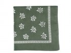 Schnupftuch Edelweiß grün