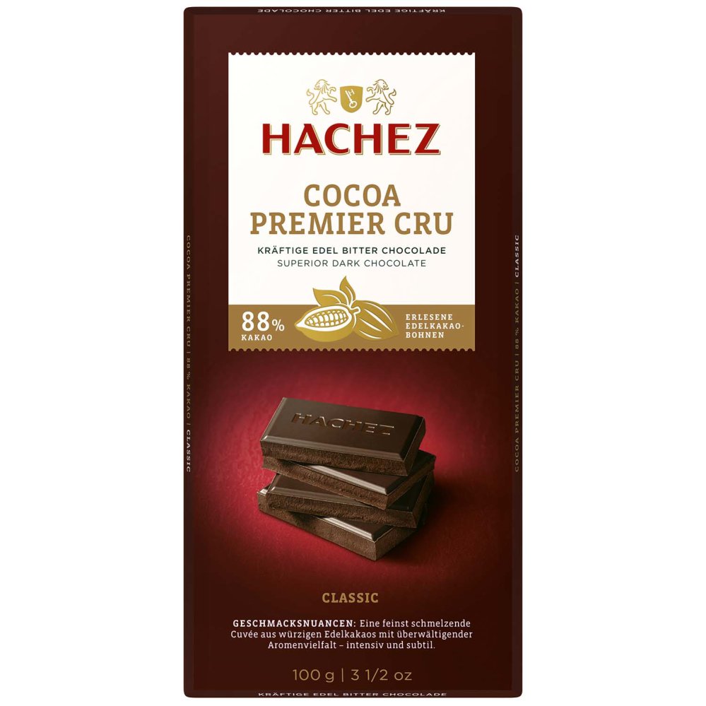 Cocoa-Tafel v. Hachez - Premier Cru 88% Classic