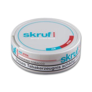 skruf Ice Xtra White Chew Bags