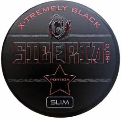 Siberia X-Tremely Black Chew Bags - Slim