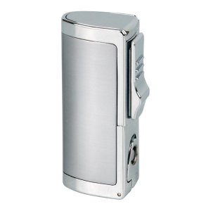 Zigarren-Feuerzeug Sky Cigar 3er Jet chrom-satiniert